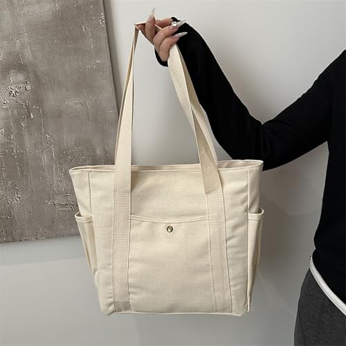 Bolso Tote de Lona para Mujer Ligero miniatura 2