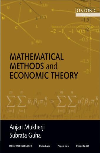 Buy MATHEMATICAL METHODS & ECON THEORY-PD Book Online at Low