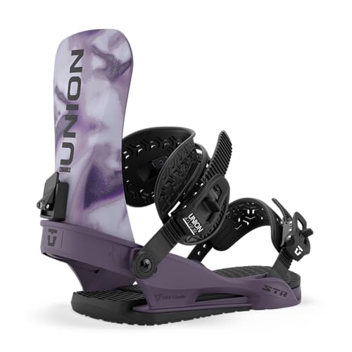 26-27 UNION STR ���j�I�� �G�X�e�B�[�A�[�� SNOWBOARD BINDING �X�m�[�{�[�h �X�m�{ �o�C���f�B���O ALLROUND �I�[�����E���h (PURPLE, S (23.5cm�`25.5cm))