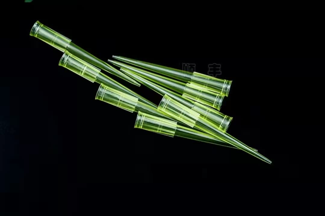 200 ul Universale Pipette Tips, Giallo, DNase/RNase Free Pk x 1.000 ea
