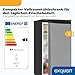 Exquisit Vollraumkühlschrank | 76 l Nutzinhalt, Energieeffizienzklasse E, 41 dB(A) | kompakt, LED-Innenbeleuchtung, manuelle Temperaturregelung, Glasablagen, Gemüseschublade | KS585-V-091E inoxlook