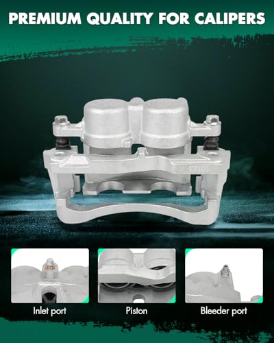 Image of SCITOO - Front Disc Brake Calipers Assembly w /Bracket For Chevy,For GMC