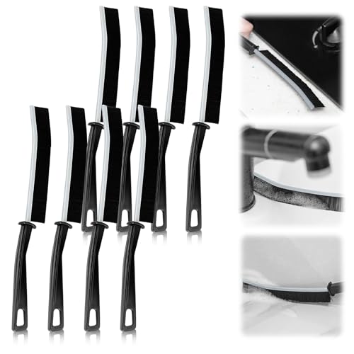 [8 pieces] Grout brushes for tiles and bathrooms, joint brush for sinks, toilets, kitchen - ergonomic, non-slip handle, joint cleaner, joint cutter