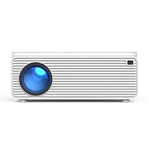 Projektor, 380 Lumen, unterstützt 4K Bildanpassung, HDMI, VGA, AV, mehrere Anschlüsse, Heimkino-System