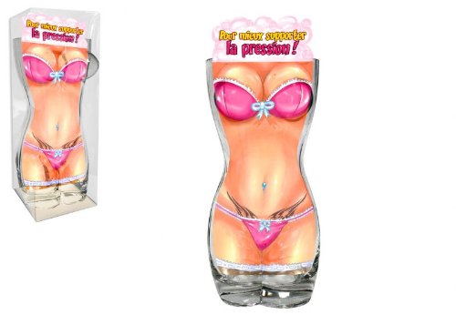 STC Verre Corps De Femme 25 cm Anniversaire