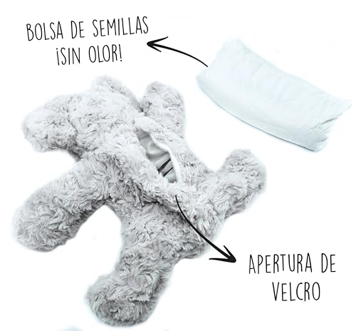 Miniatura 3 de Peluches Termicos - Peluche Semillas Microondas - Peluche Microondas - Peluche Termico Bebe - Peluche Elefante - Peluche Para Colicos - Peluche Para Dormir - Saquito De Semillas Extraible