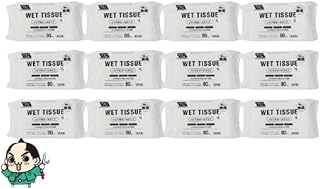 【99.9% 除菌】ウエットティッシュ(ノンアルコールタイプ)80枚入り×12個セット(960枚)
