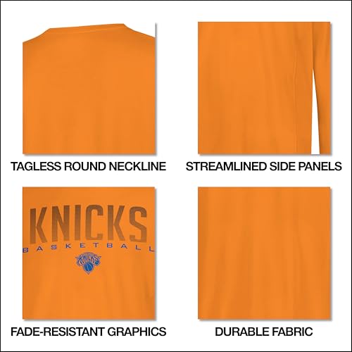 Ultra Game NBA Official Men’s Super Soft Game Day Long Sleeve T-Shirt - Unisex, Milwaukee Bucks, Team Color, Medium - image 3