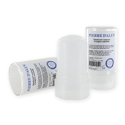 Piedra de alumbre en formato Stick de 120g - sin clorhidrato de aluminio