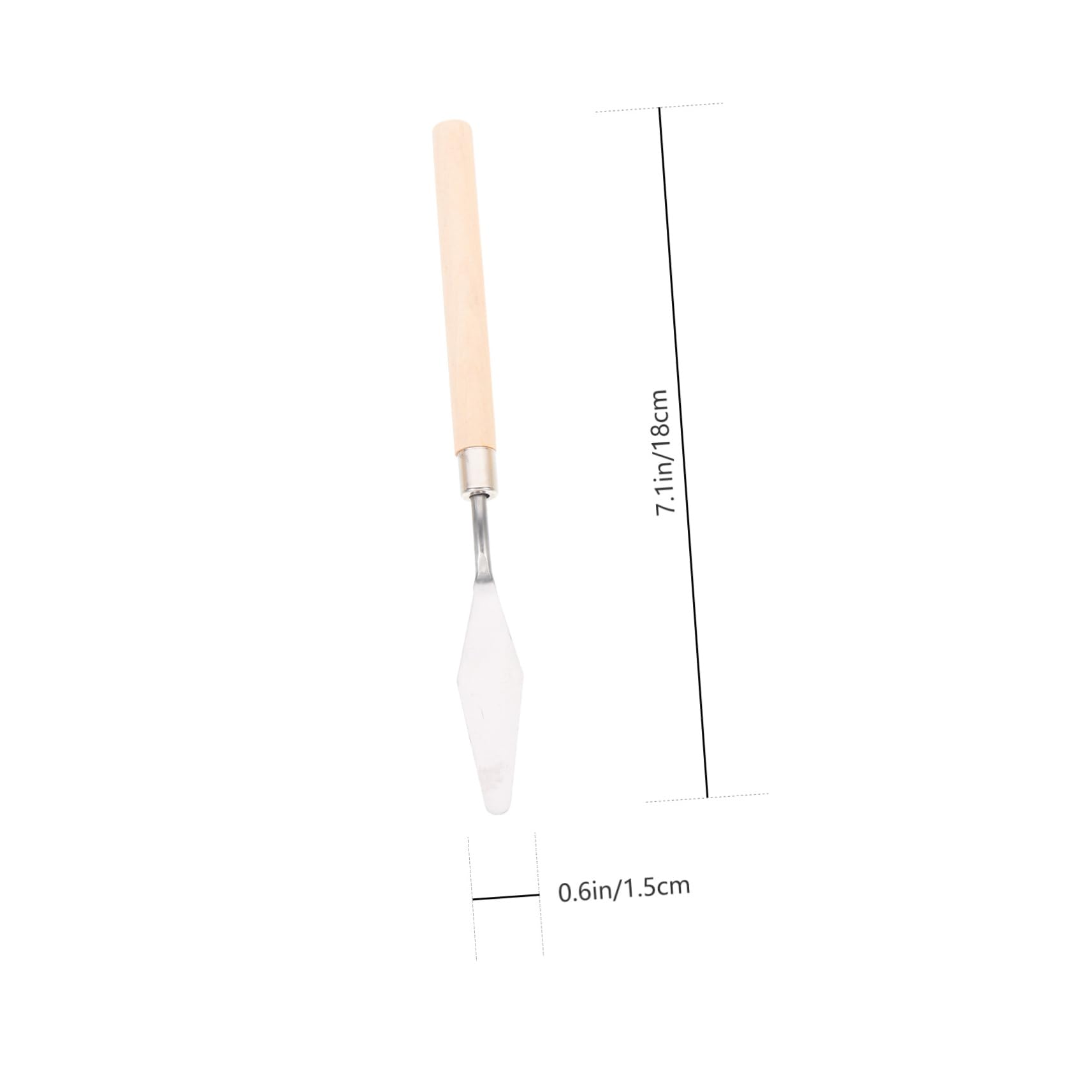 DIYEAH Professional Art Painting Supplies 5pcs Set of Texture Palette Knives for Artists Hobbyists Students