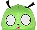 Nickelodeon Invader Zim Adult Gir Face with Ears Snapback Hat for Men and Women Green