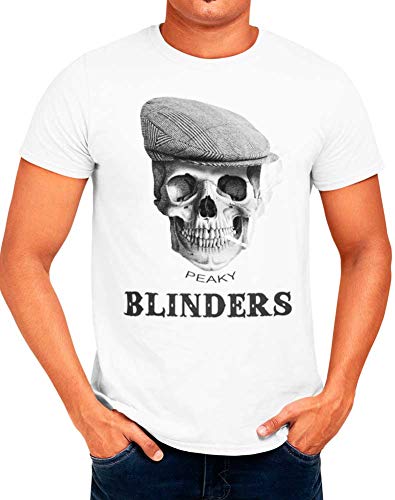 Mx Games Camiseta Peaky Blinders Calavera Cráneo (L)