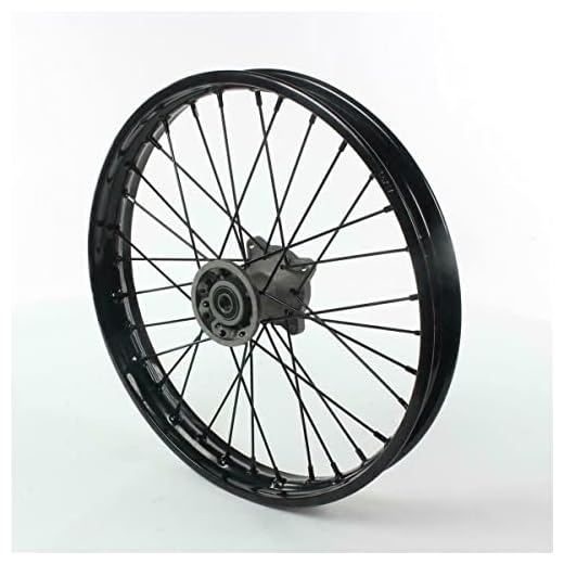 MXSTORE Apollo YCF Kayo främre fälg Dirtbike Pit Bike Mini Moto Racing 17 tum axel – ø 15 mm