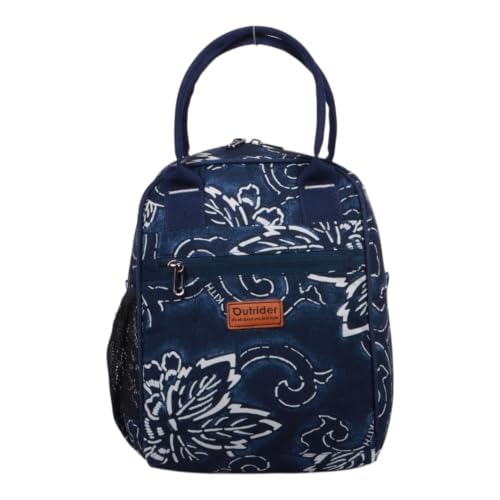 Image of Outrider Polyester Jumbo Lunch Bag,Lunch Bag for Office Men, Women and Kids, Quality Tiffin Bag for School, Picnic, Work, Carry Bag for Lunch Box, 12 litres,
