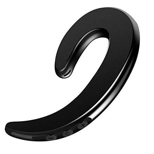 MOHAN88 Auriculares inalámbricos de conducción ósea con micrófono, Auriculares Deportivos para Conducir sobre la Oreja, Auriculares estéreo Cover