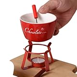 Solution de service fiable : fabriquée en matériau céramique durable, cette fontaine assure des performances de longue durée et une excellente rétention de la chaleur, ce qui en fait un choix fiable pour chaque expérience de fondue. Son design convivial prend en charge un nettoyage facile, améliorant la commodité lors de réunions informelles, avec une construction en céramique qui résiste à la chaleur et simplifie l'entretien.