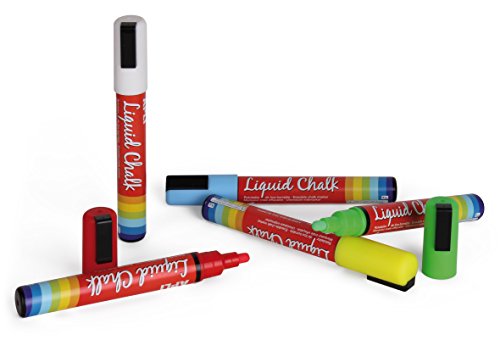Apli Paper Ref. 13959 Liquid Chalk punta redonda 5 colores