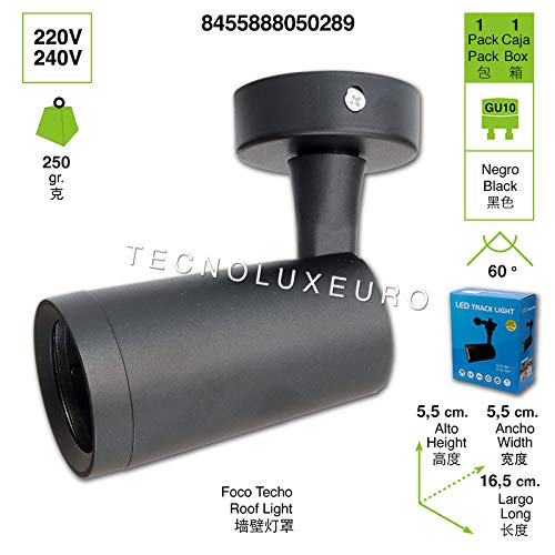 The Wall Projector Shell Black Must BE Equipped with GU10 Bulb - Image 2