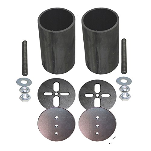 Universal DIY Air Suspension Bag Mounting Cups Brackets Build-Your-Own Fabrication Kit