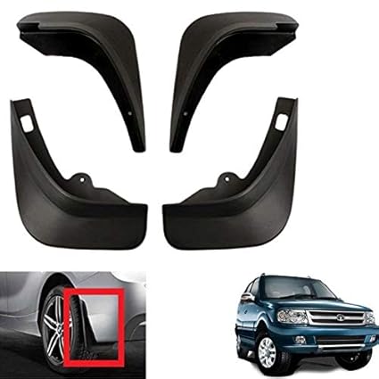 Cabix OEM Type Mud Flap for Car Tata Safari Dicor