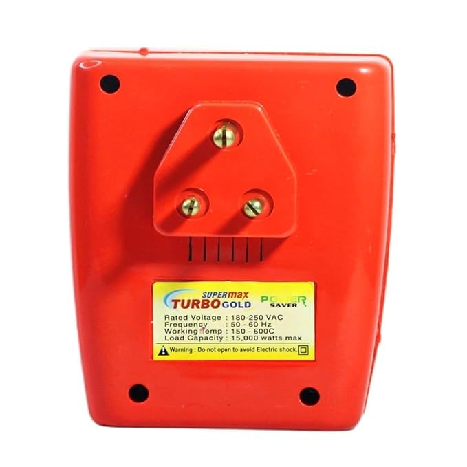 Turbo Maxx Power Saver Gold Electricity Saving Device Save Upto 40% of Electric Bill Saver Made in India Home Super Maxx Turbo Energy Reduce Gadget 2 41 TF6ePouL