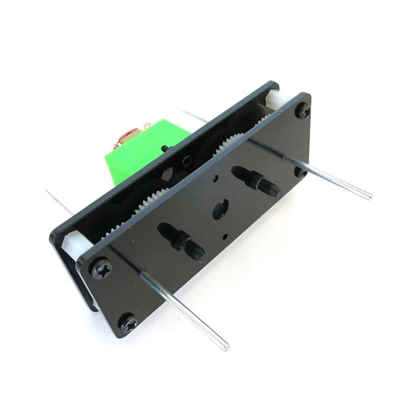 Motor reductor de velocidad variable 3V con doble salida de eje 4