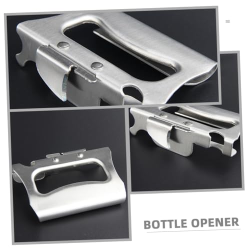 Ouvre-boîte et ouvre-bouteille portable en acier, la solution contre les conserves bloquées - 4