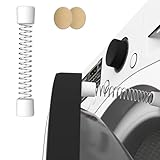 Washing Machine Holder Strong Magnetic Washing Machine Door Spring Silicone Holder White