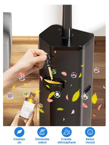 Image of 5Gal Humidifiers for Bedroom Large Room 2800 sq ft, 19L Quiet Humidifiers for Large Room, Floor Humidifier with 6 Mist Mode & Auto 180Mist Tube for Home Whole House School Office Commercial Plants
