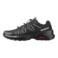 Salomon Speedcross Peak Herren Trail-Laufschuhe, Präzise Passform, Geländegängiger Schutz, Aktiver Grip, Black, 45 1/3