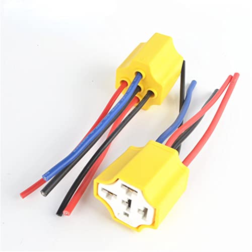 Conector de relé de 5 pines cerámico de 10cm para reparar fallos eléctricos en coche