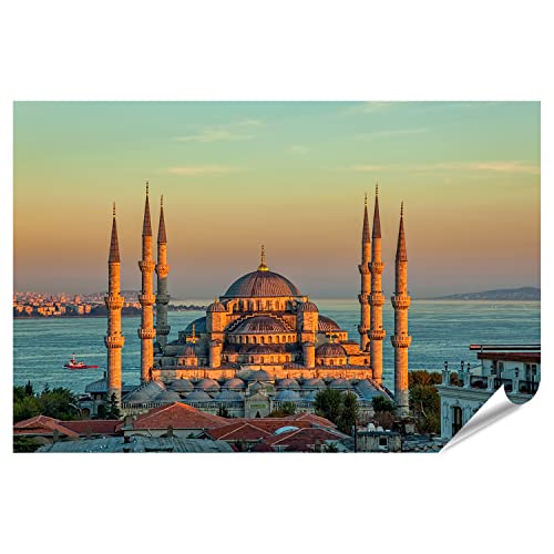 islandburner Empire - Póster (impresión fotográfica, 90 x 60 cm), diseño de mezquita azul Cover