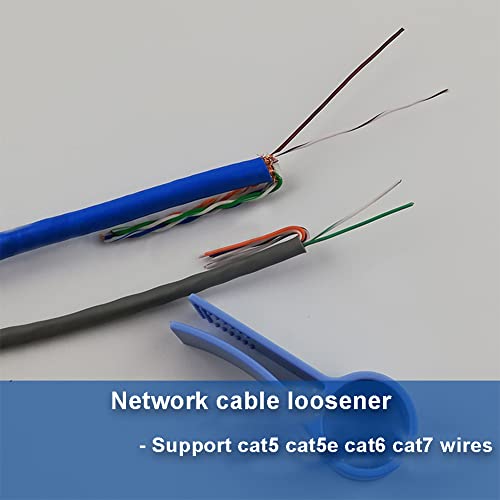 Network Cable Untwist Tool, Engineer Wire Straightener For Cat5/Cat5E/Cat6/Cat7 Wires Pair Separator Tools Quickly & Easily Untwists (3) #TOP4