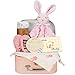 Cesta de presente para bebês, 8 peças, conjunto de presentes para recém-nascidos, bonito e prático para bebês recém-nascidos, conjunto de presentes para recém-nascidos, melhor presente de boas-vindas