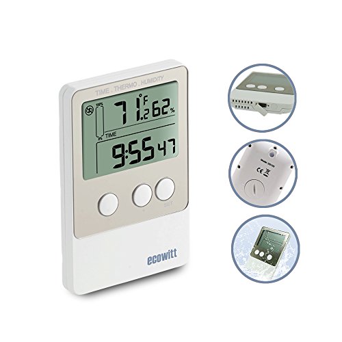 ECOWITT DS102 USB Temperature Humidity Data Logger Recorder 20736 Points with PC Software