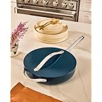 Caraway Non-Stick Ceramic Sauté Pan with Lid (4.5 qt, 12") - Image 2