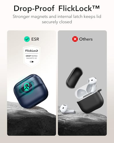 Image of ESR for AirPods 4 Case, Compatible with MagSafe, Pulse Series, Blue