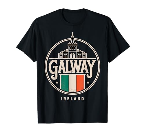 Galway, Éire, Travel City, Ireland, patrimoine culturel T-Shirt