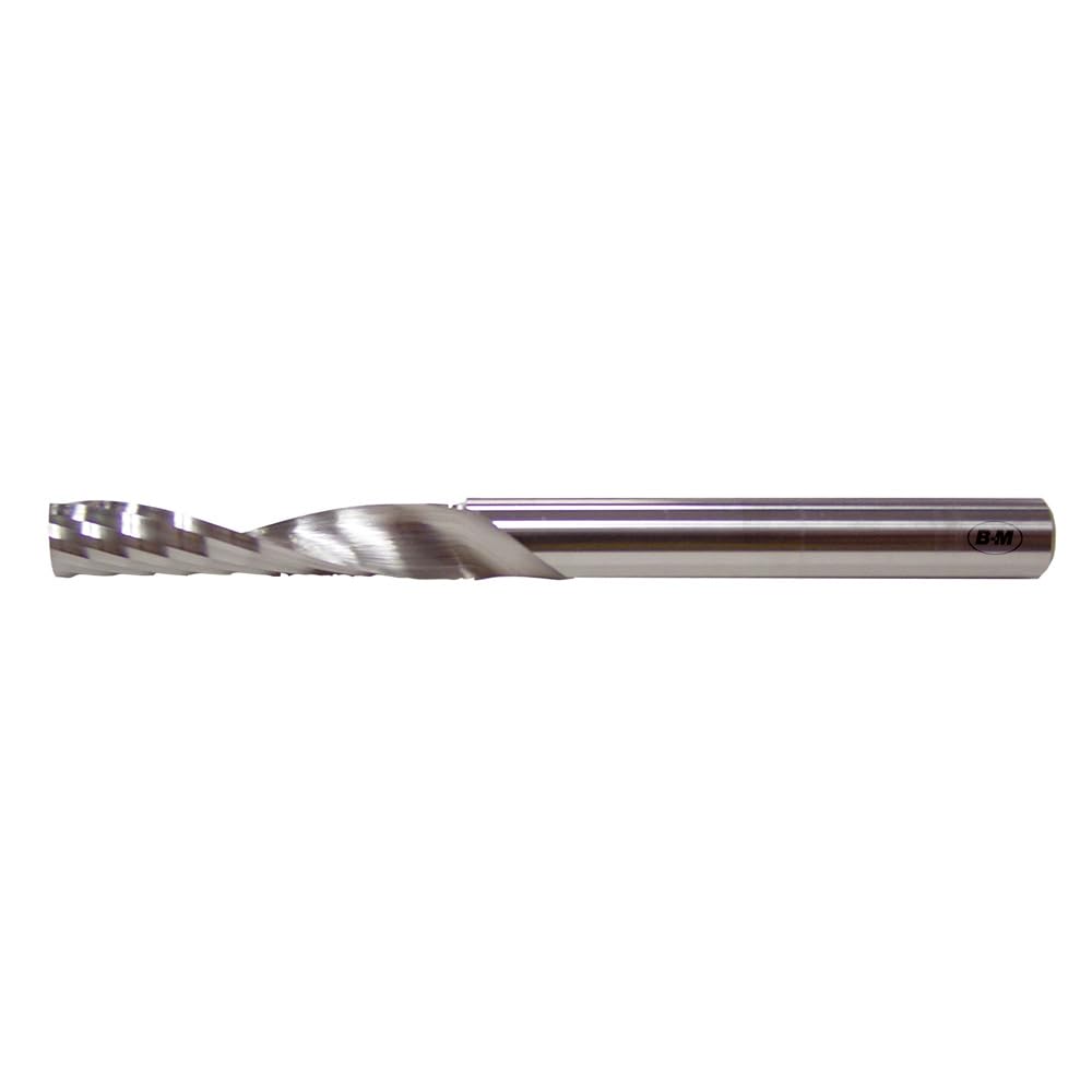 Fresa 1 labio serie corta metal duro 6x6