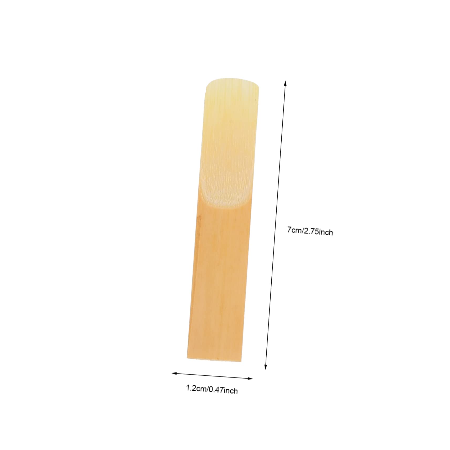 VANZACK 10PCS Clarinet Reeds Hardness Clarinet Supplies for Musicians Flexible and Durable Reeds for Performance and Practice for Sound