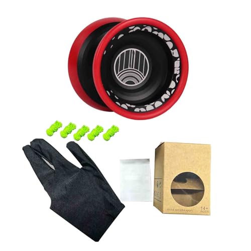 Yoyo de competición profesional con rodamiento de bolas rápido y modo dual de aluminio