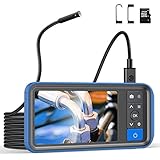 4,5 Zoll -Farb-Bildschirm-MS450 Industrie endoskop-kamera hat eine 4.5 -Zoll- Farb- Bildschirm,Das Ultra-HD-Bild dieses Modells ist dreimal so groß wie das 4,3-Zoll-Modell, das heute auf dem Markt ist. Sie können direkt mit dem inspektionskamera Videos und Bilder aufnehmen und sehen, ohne Software herunterzuladen und ohne es mit Wifi zu verbinden. Multifunktionstaste und mehrere Menüsprachen.Es ist sehr einfach und bequem zu bedienen.