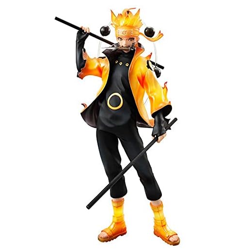 Naruto Sage Of The Six Paths 22Cm Uzumaki Naruto Actionfigur Leksaker Modell Leksaker Figurer För Barn Barn Gåva