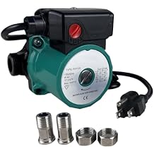Hot Water Recirculating Pump 115V for House,145PSI Heat Circulation Pump for Water Heater System,3-Speed Control Electric Hot Water Circulator Pump for Boiler Shower Industrial Equipment