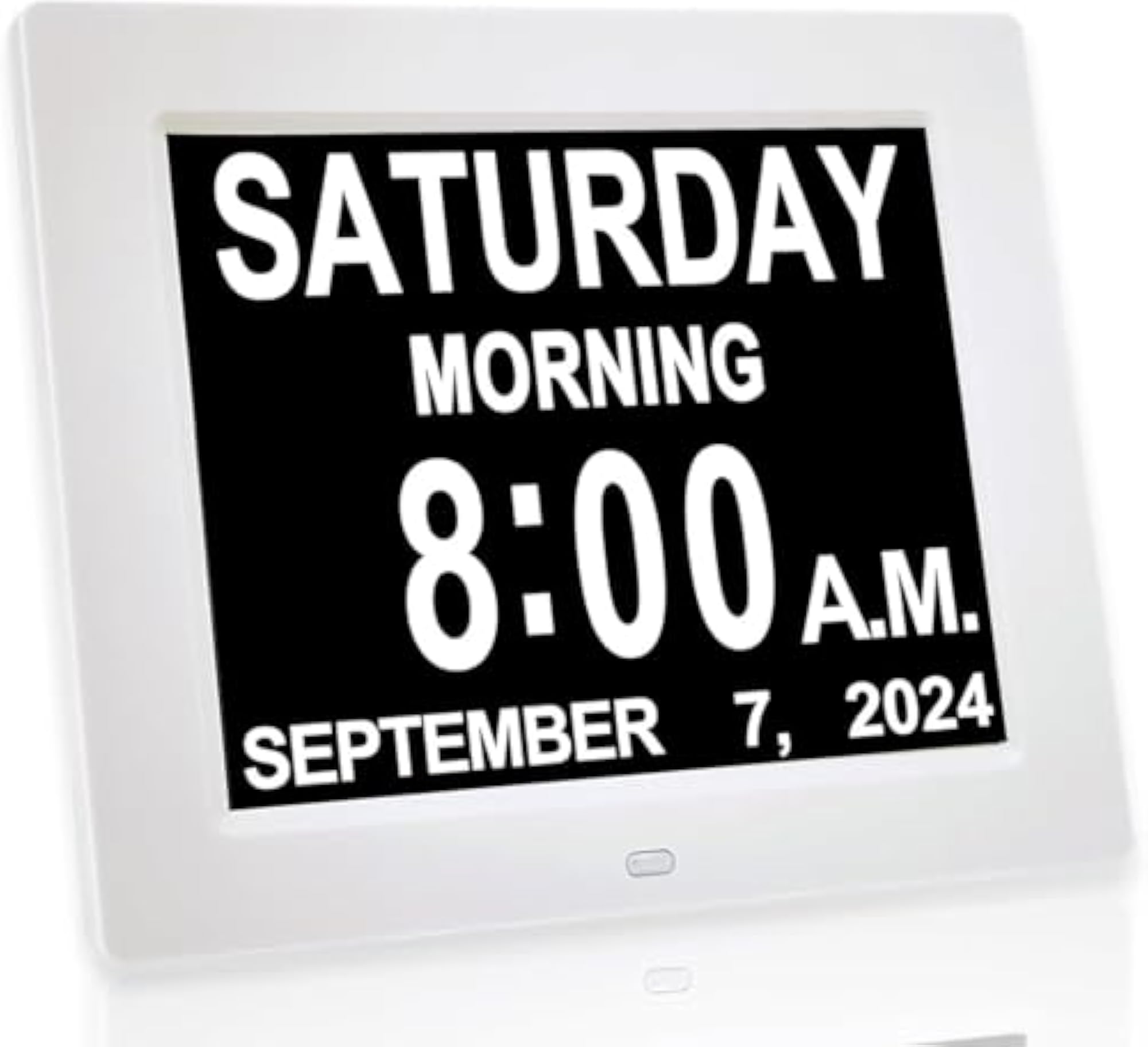 8 Inch Digital Clock with Automatic Brightness Adjustment