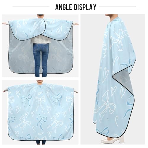 Capa Impermeable Profesional para Corte de Pelo MAOBLYR miniatura 5