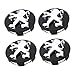 LOPLP Capuchons de moyeu de Couverture de Centre de Roue de Voiture pour Peugeot 108 208 2008 308 3008 4008 508 5008 Rifter Traveller Bipper RCZ 405 307 505 406 1007 4007, 60mm, 4 pièces