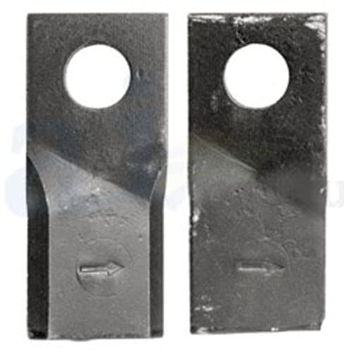 Aftermarket Replacement LH Disc Mower Blades Compatible with Tonutti LH Disc Mower Blades New Style 4mm Thick 110mm X 47mm with 21mm Hole