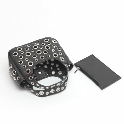 Bolso Tote para Mujer, cuero, negro miniatura 7