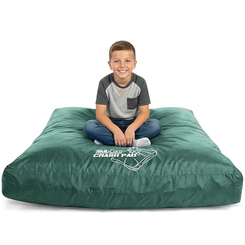 Skil-Care Crash Pad for Kids | Sensory Crash Mat for Active Play | High-Density & Soft Foam Blocks Landing Zone | Kids Jumping Pillow for Indoor & Outdoors Use with Durable Nylon Cover - 3x4 feet